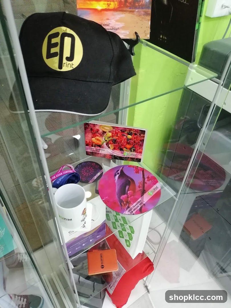 Print Shop Display Case