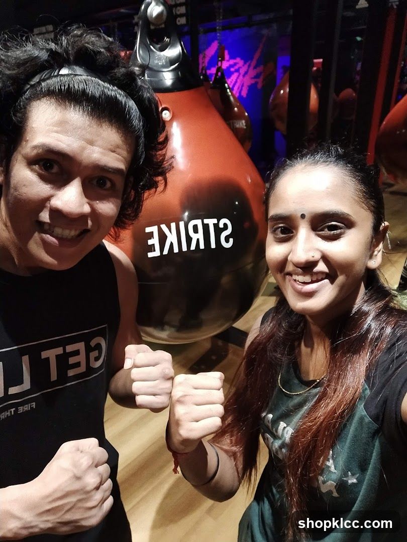 Gym Interior with Boxing Equipment