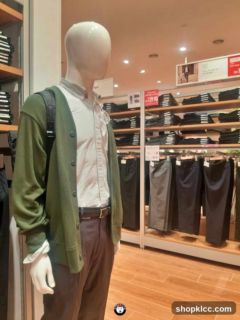 Mannequin in store display