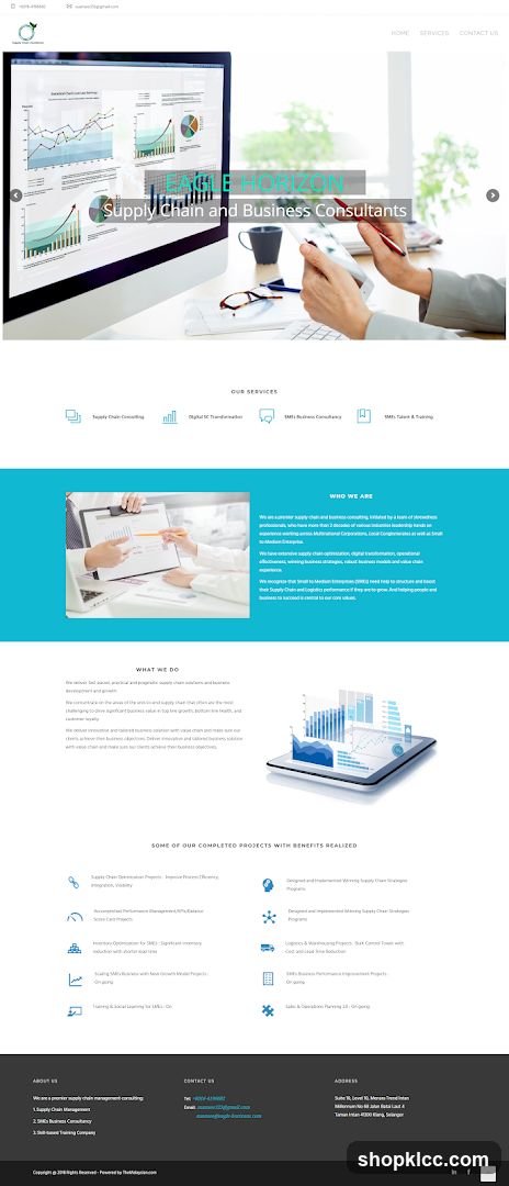 Supply Chain and Business Consultants Website