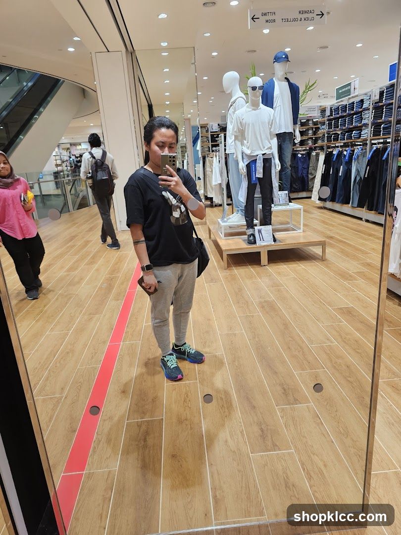 Mannequins in a clothing store