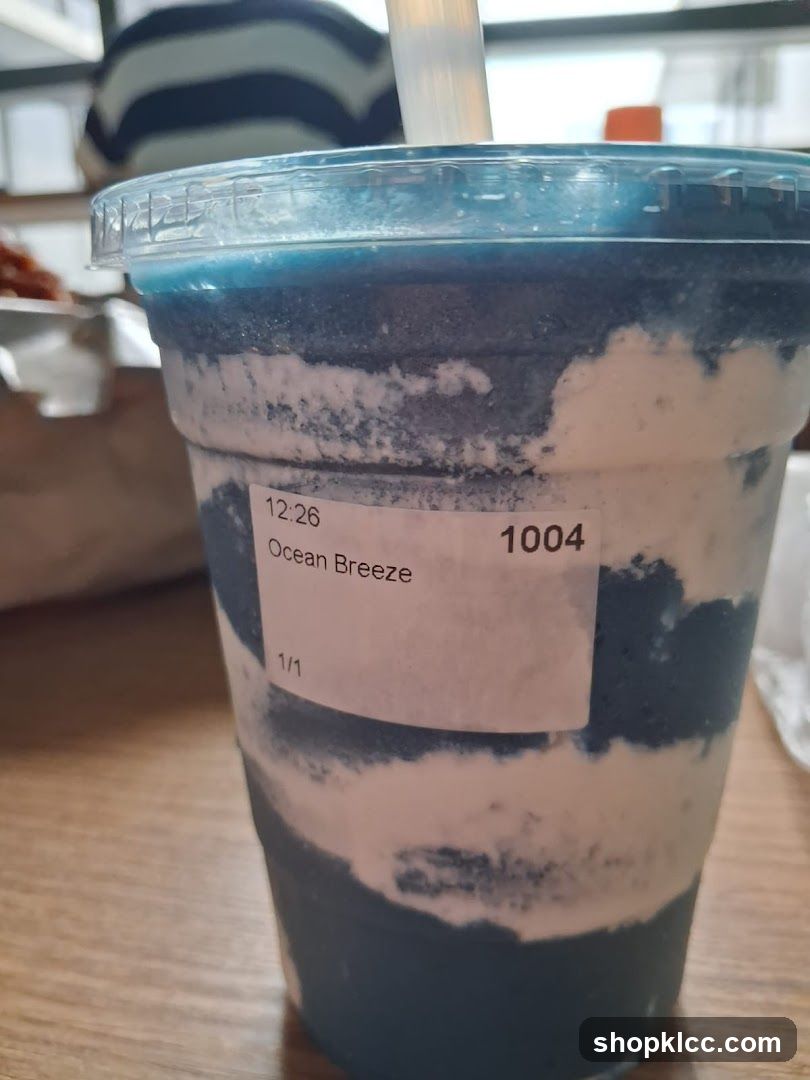 Ocean Breeze Drink