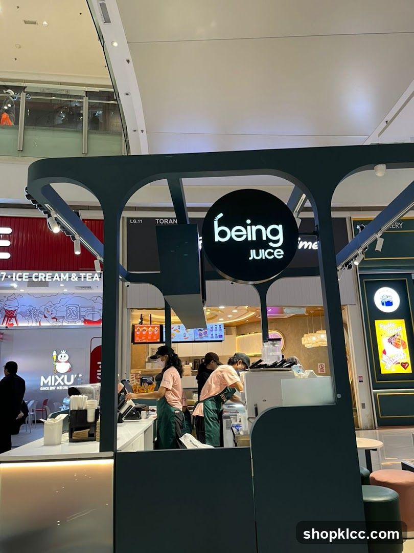 Juice Bar Counter