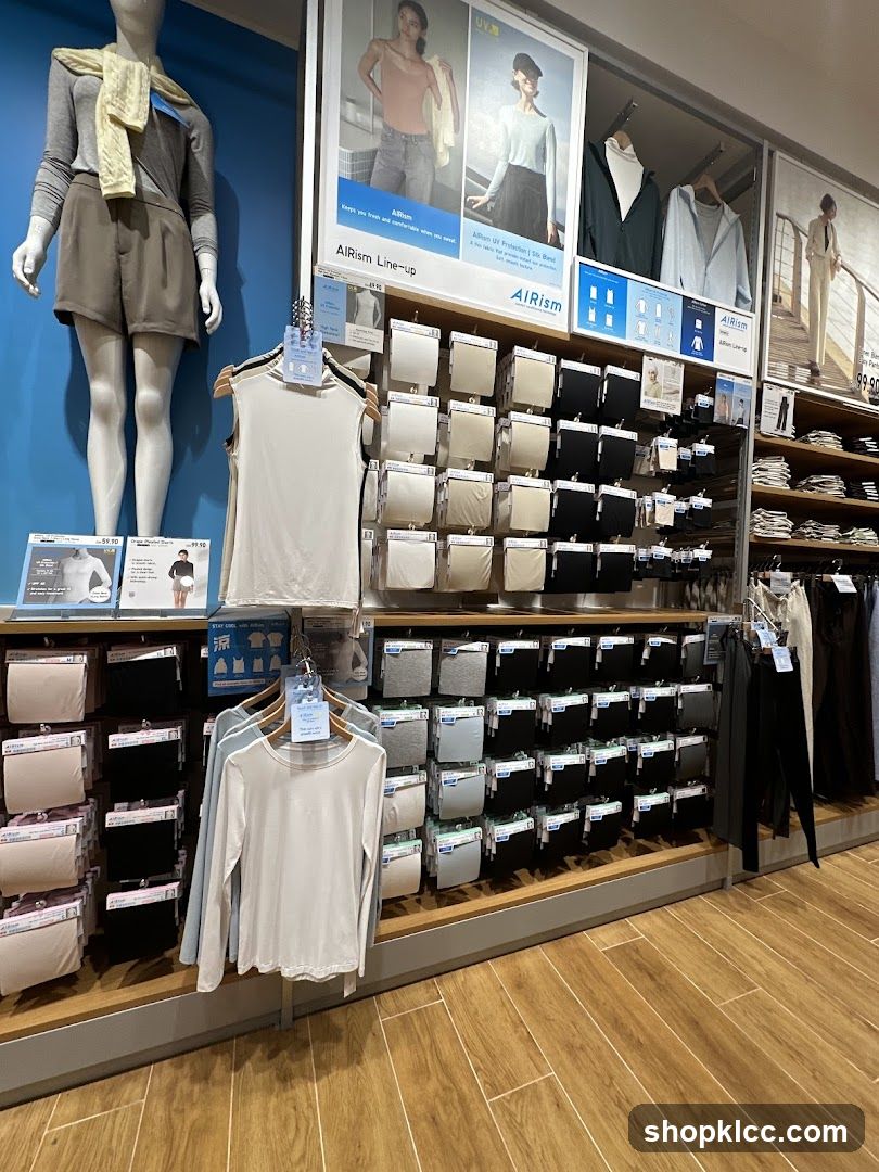 Clothing store display