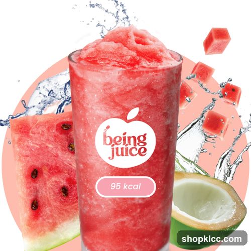 being juice smoothie advertisement
