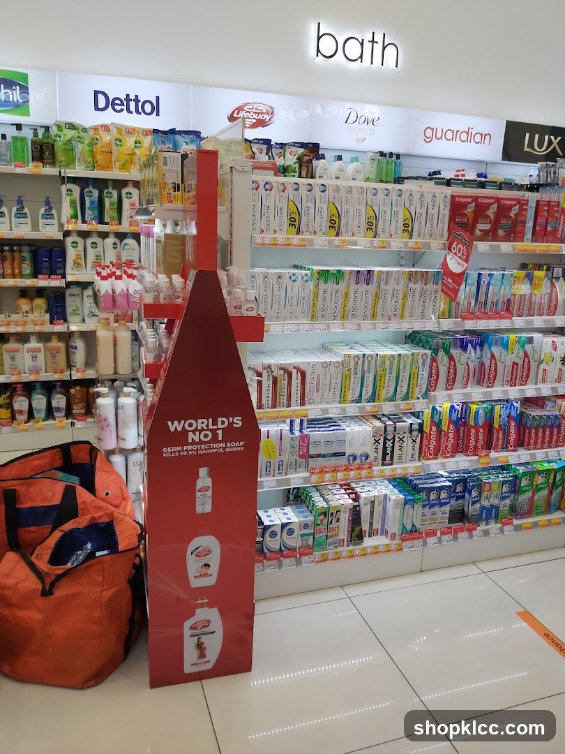 Health and Beauty Products Aisle