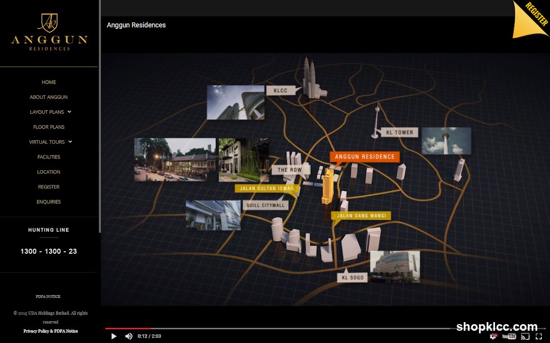 Anggun Residences Location Map