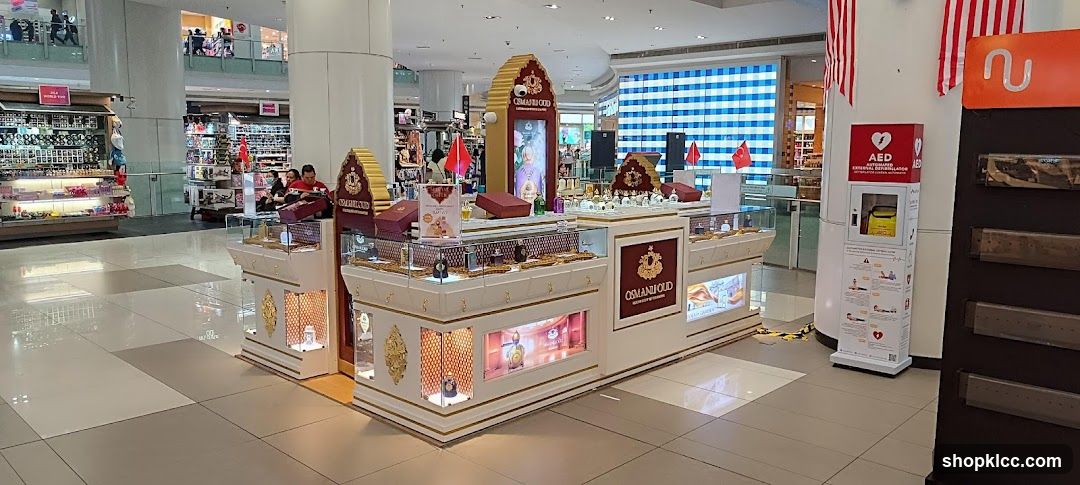 Perfume Kiosk in a Mall