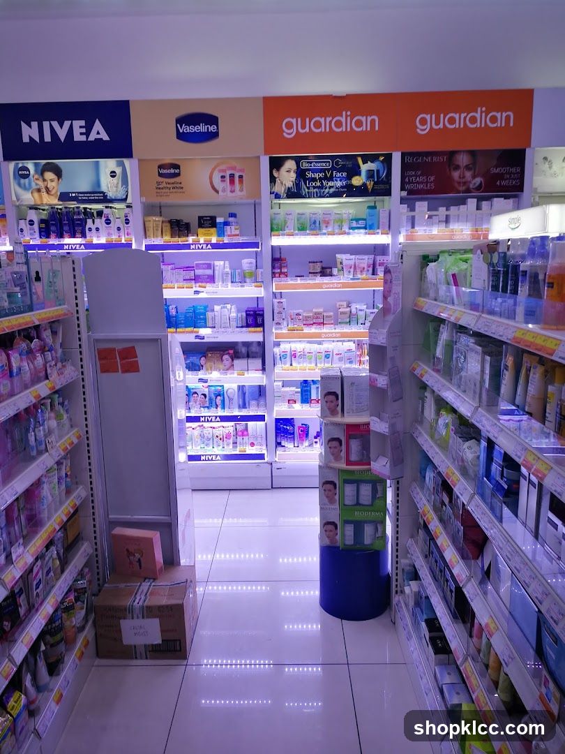 Cosmetics Store Aisles