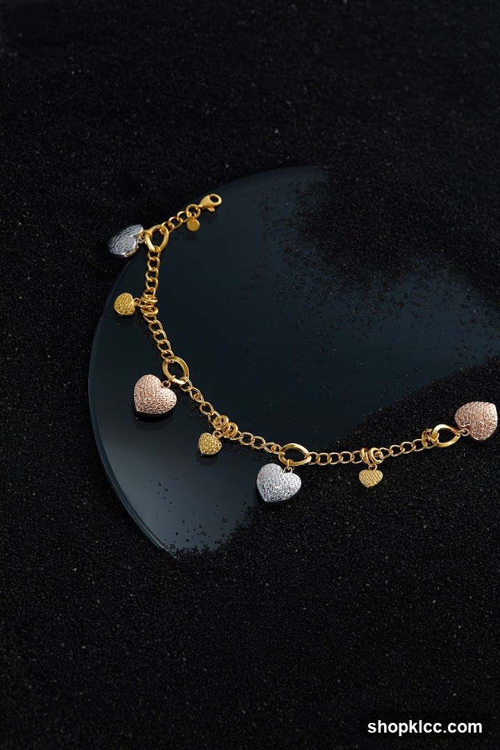 Heart Charm Bracelet