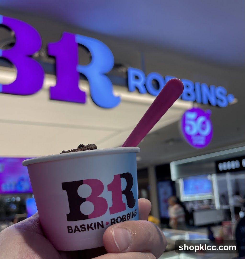 Baskin Robbins Ice Cream Cup