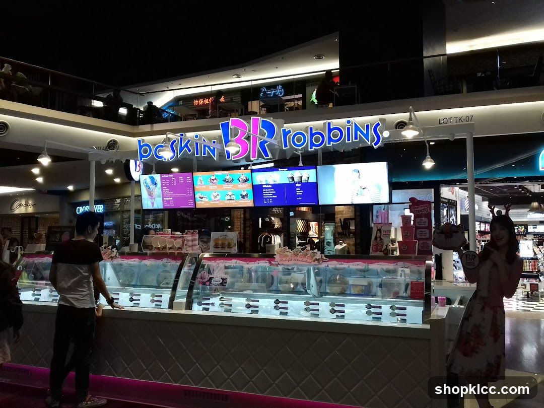Baskin Robbins Ice Cream Shop