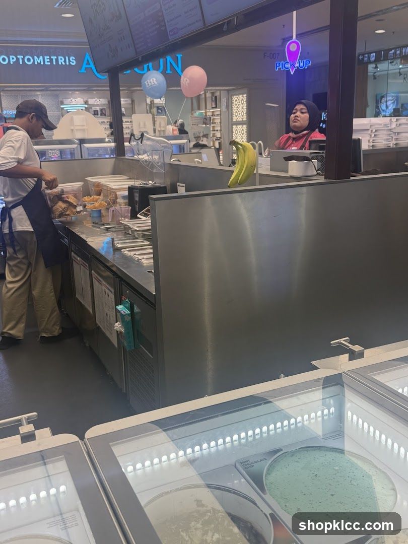 Ice Cream Shop Counter