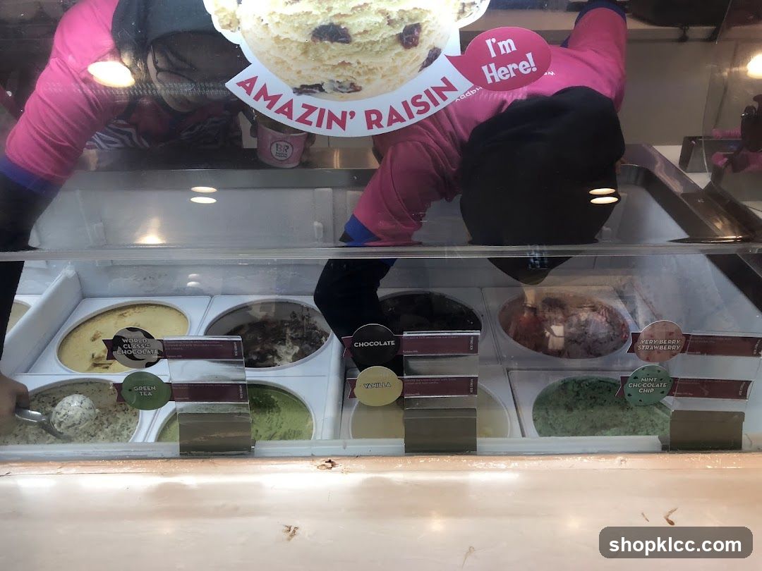 Ice Cream Display