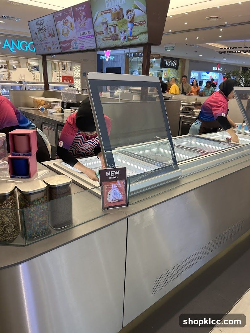 Ice Cream Shop Counter