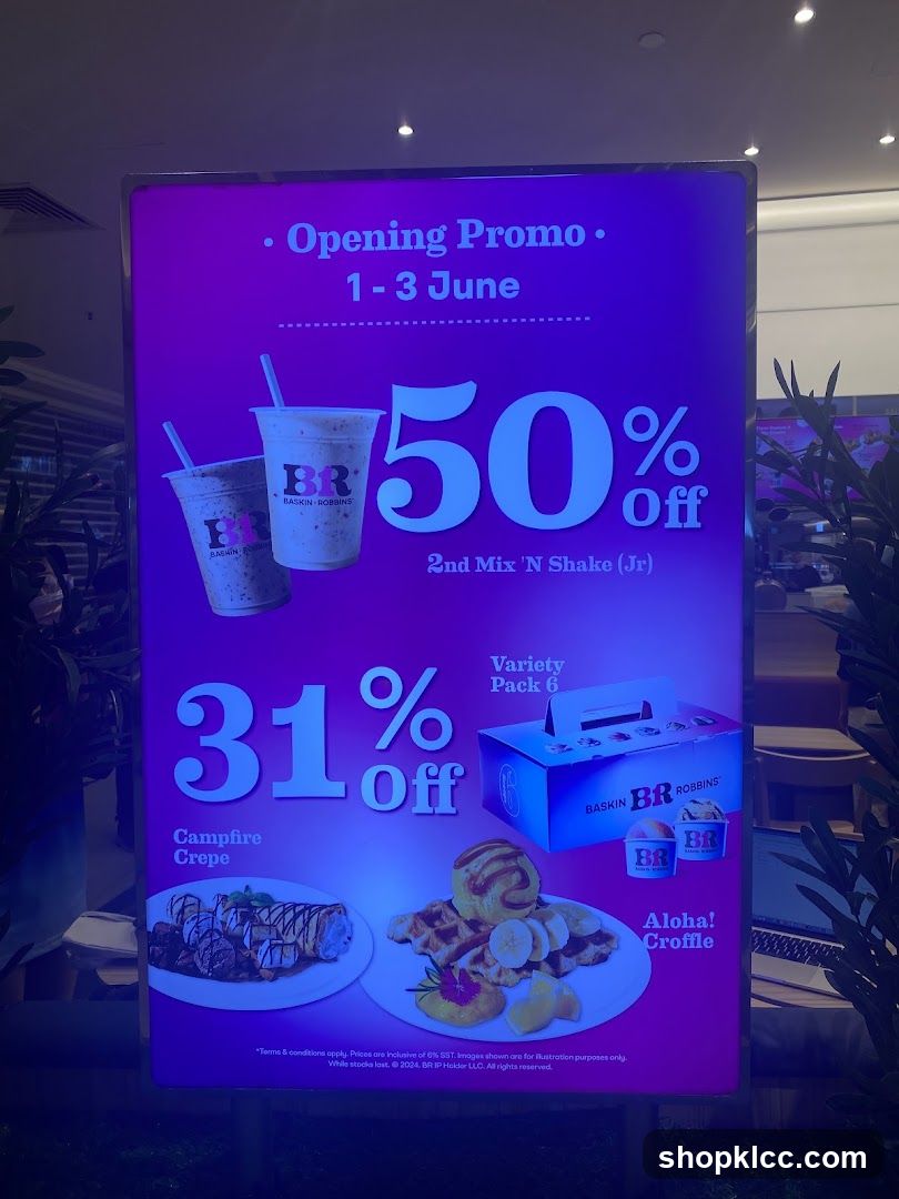 Baskin Robbins Opening Promo
