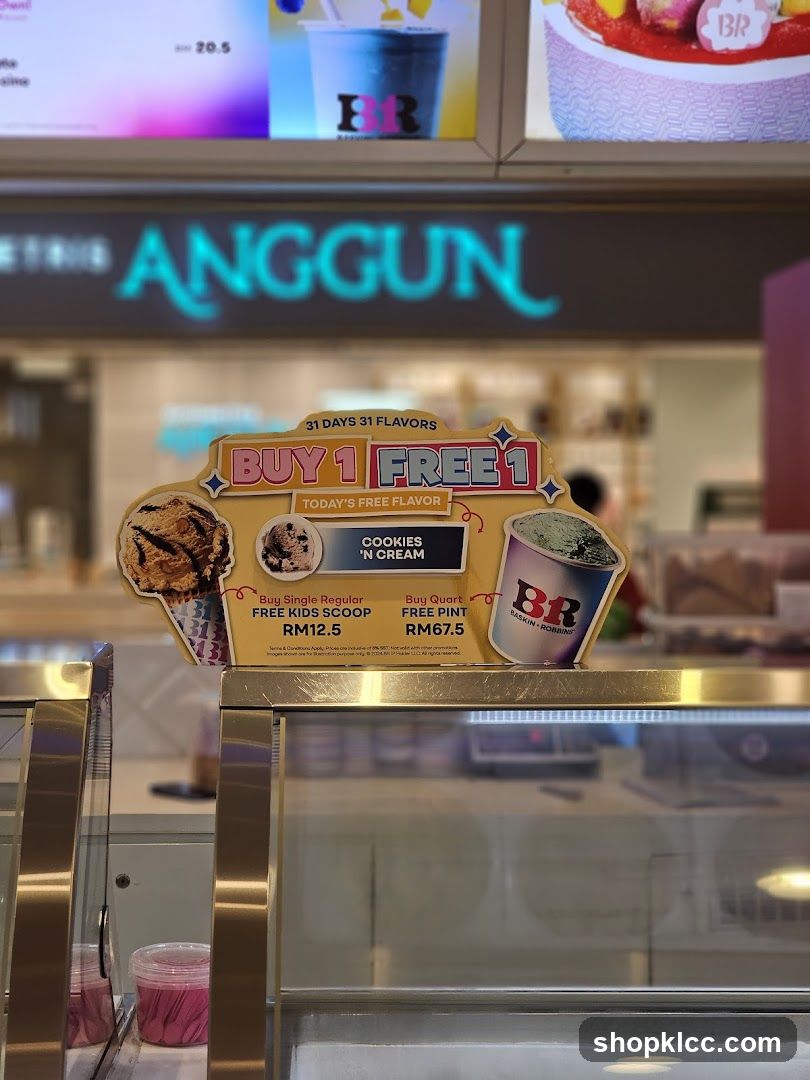 Baskin Robbins Promotion
