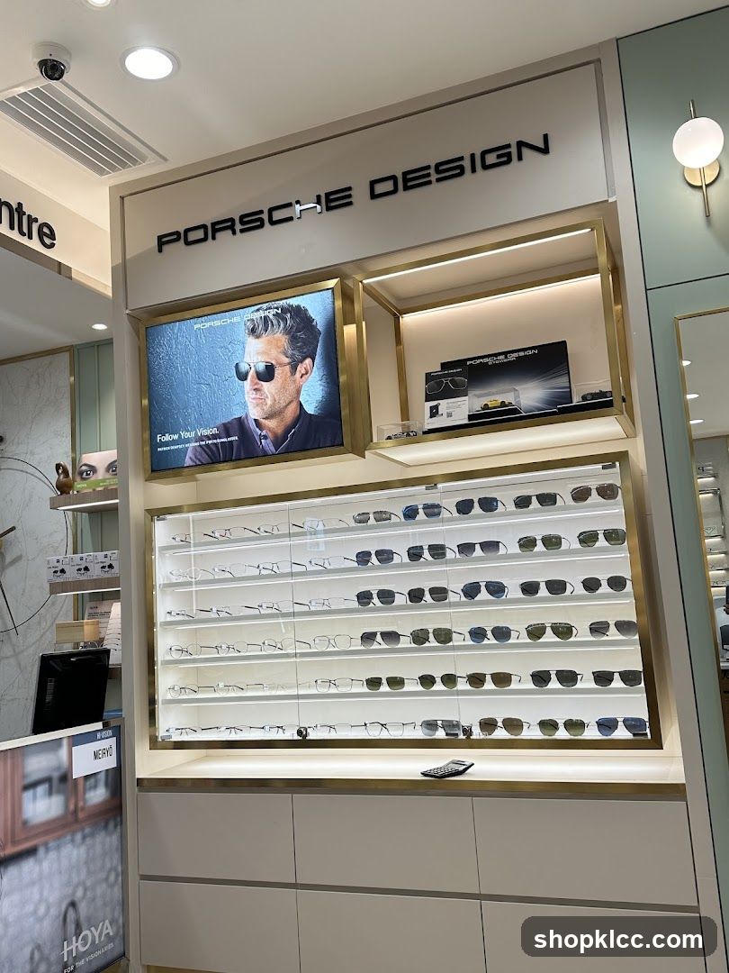 Porsche Design Eyewear Display