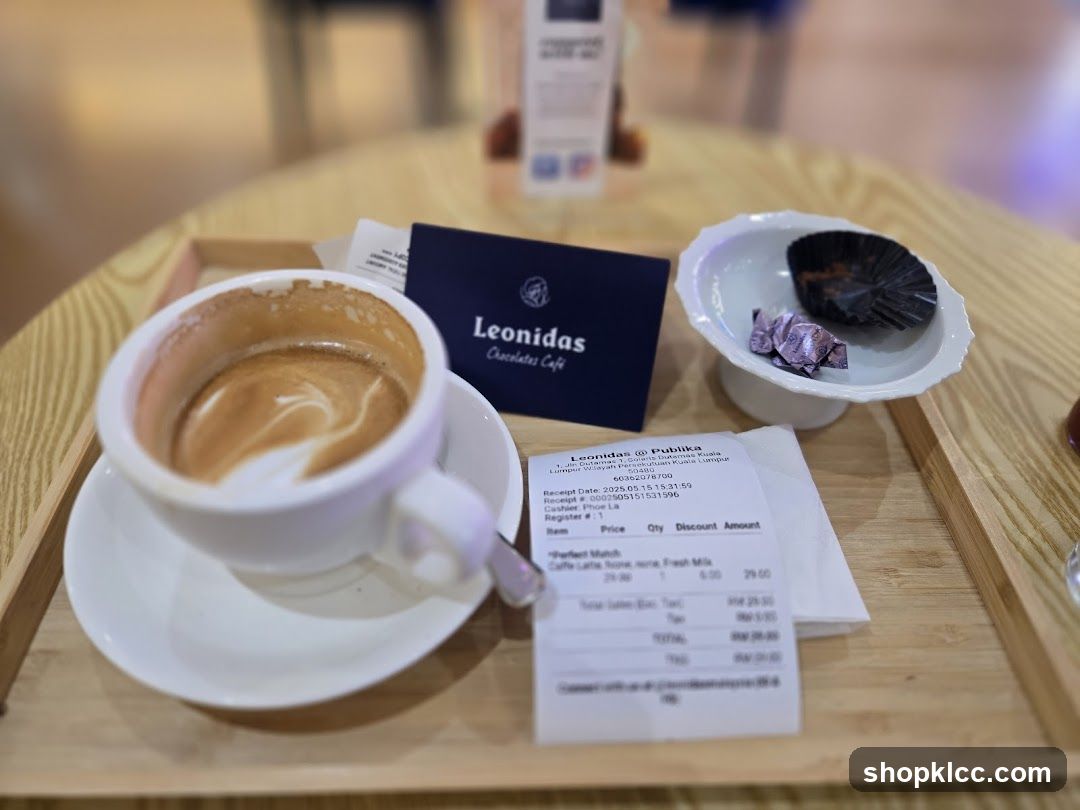 Leonidas Caffeine Cafe Table Setting