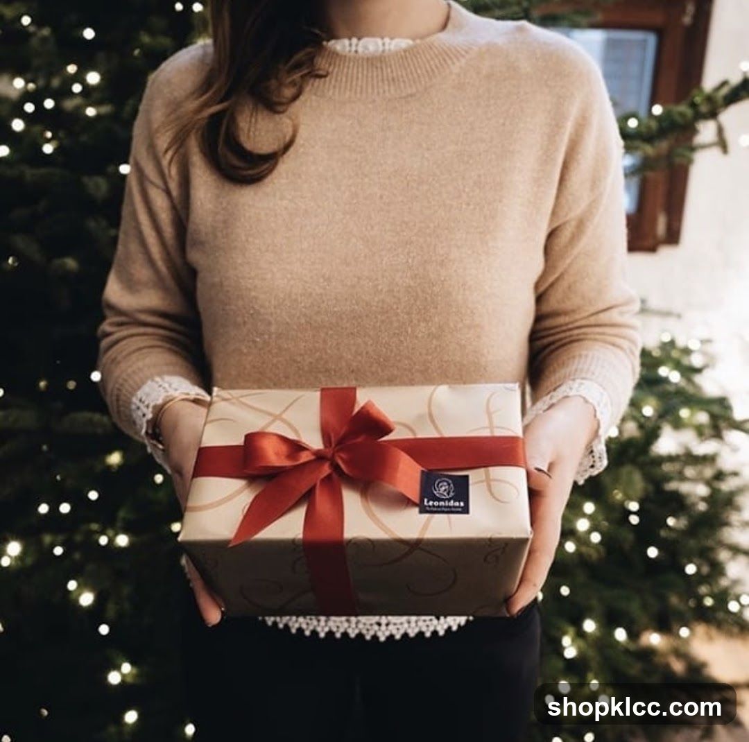Gift Box with Red Ribbon