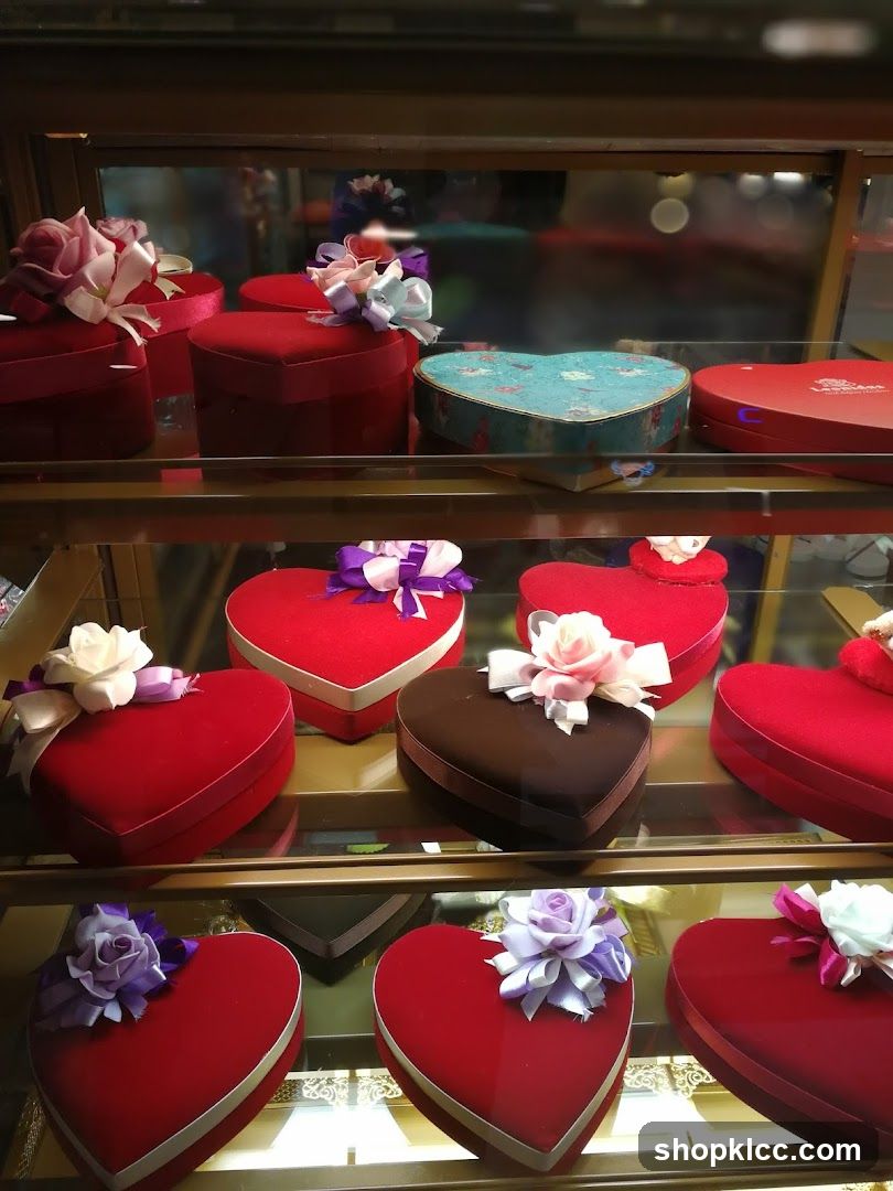 Heart-Shaped Gift Boxes Display