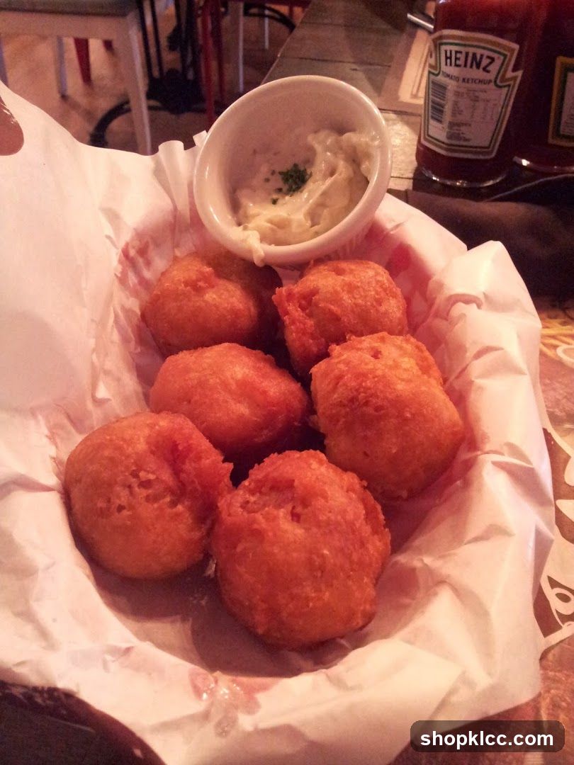 Fried Hushpuppies with Dip