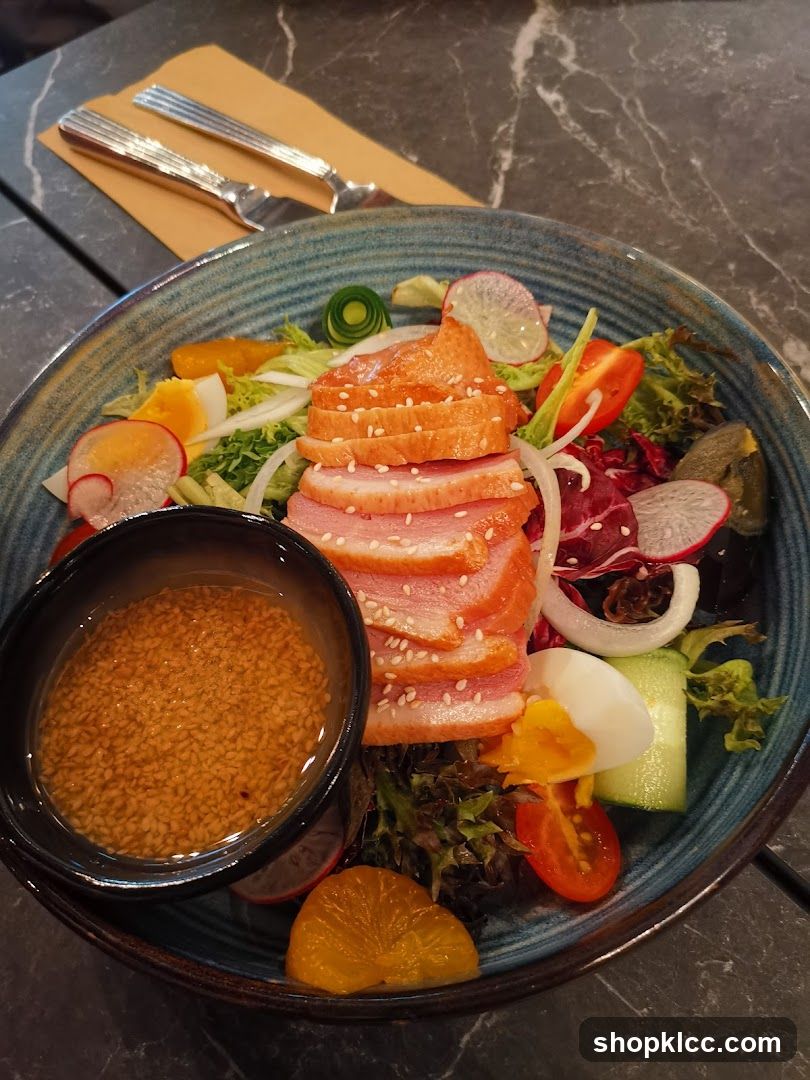 Salad with Sliced Meat