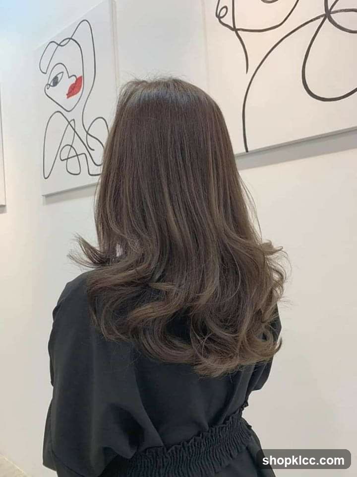 Hair Salon Interior with Abstract Art