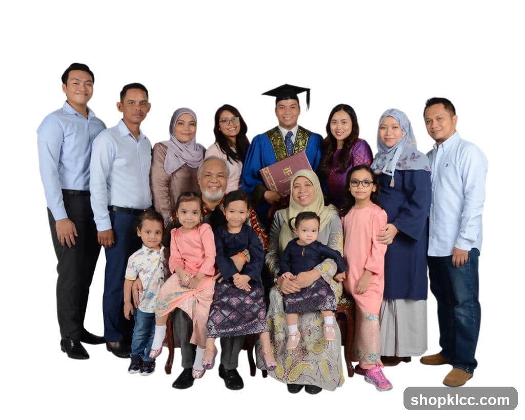 Graduation Family Portrait
