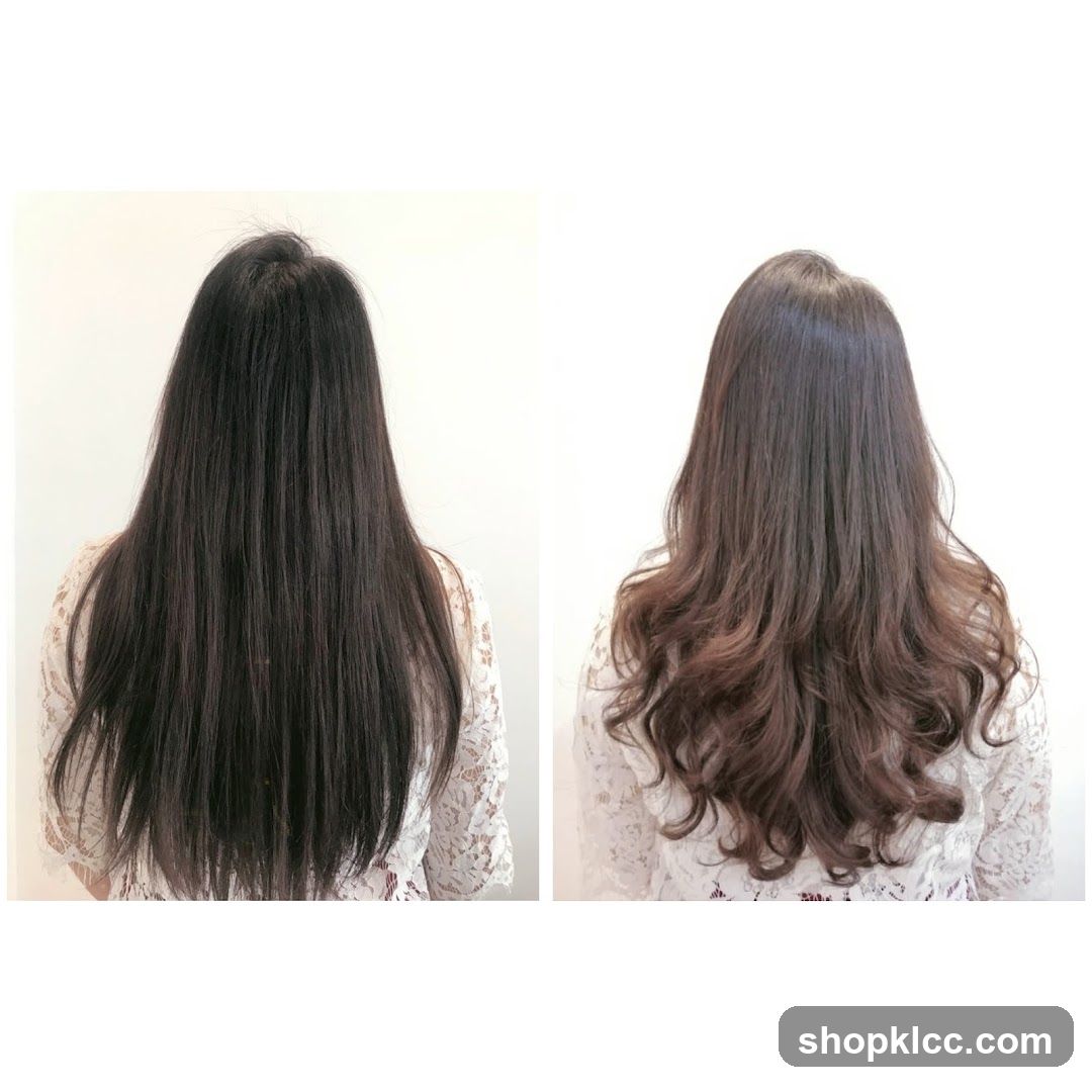 Hair Transformation Before and After