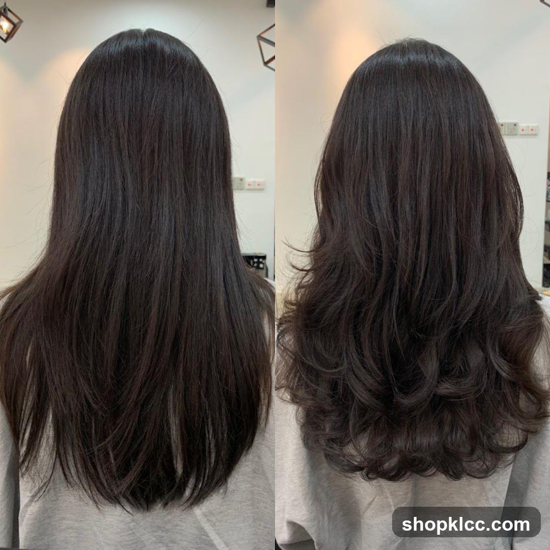 Hair Transformation Before and After