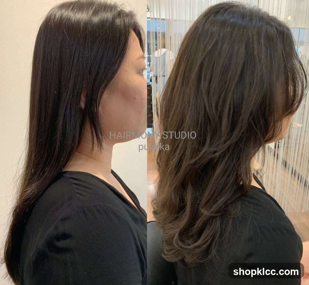 Hair Transformation Before and After