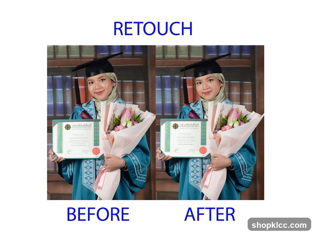 Graduation Photo Comparison