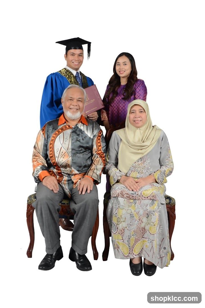 Graduation Family Portrait