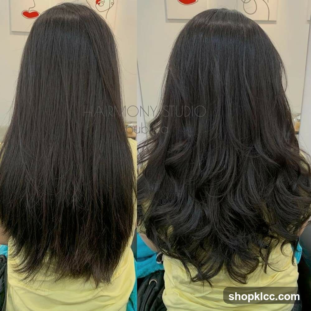 Hair Transformation Before and After