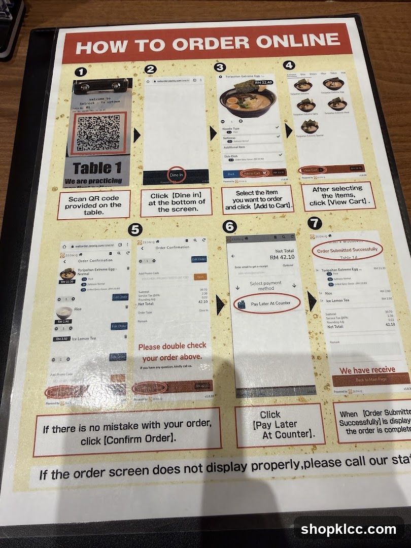 How to Order Online