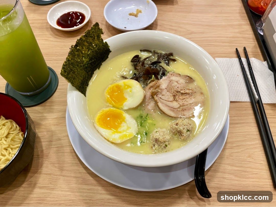 Ramen Bowl with Side of Noodles