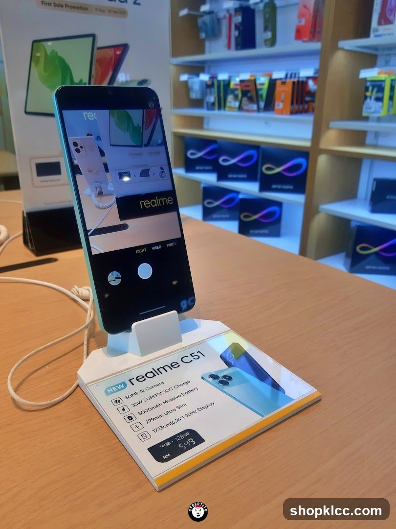 Realme C51 Display