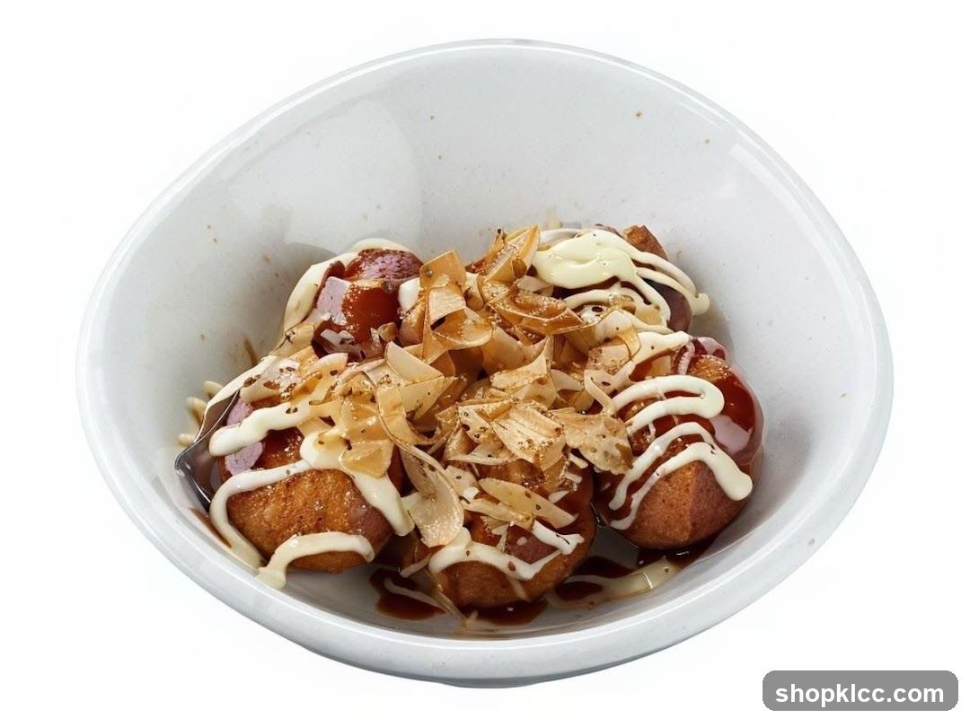 Takoyaki in a Bowl