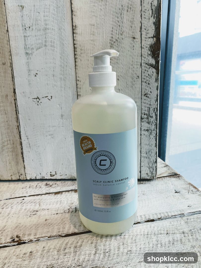 Scalp Clinic Shampoo Bottle