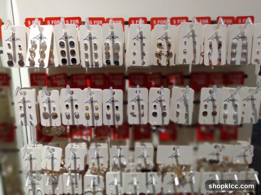 Earrings Display