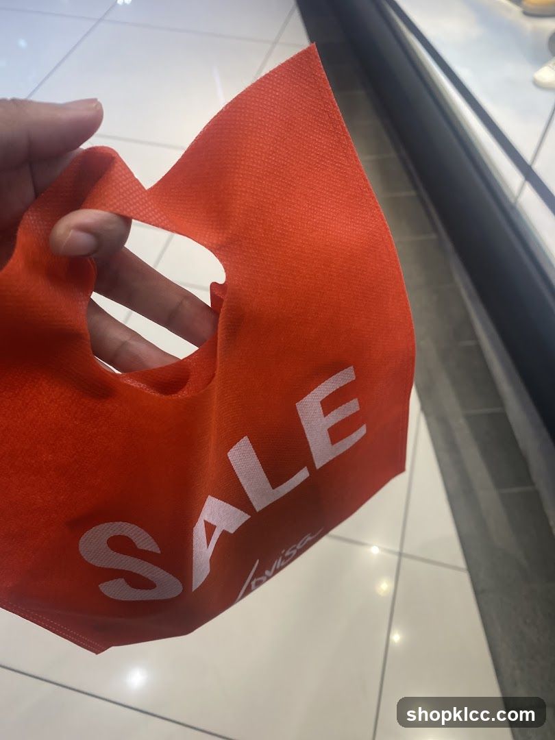 Orange Sale Bag
