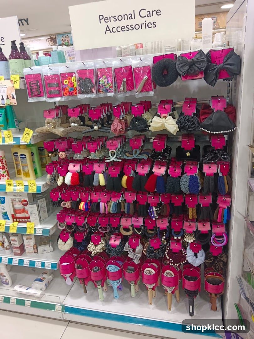 Personal Care Accessories Display