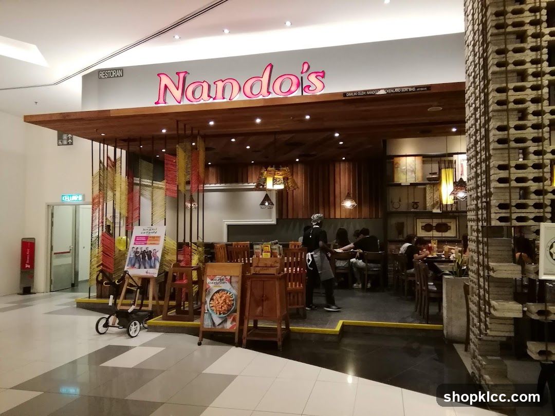 Nando's Restaurant Interior View