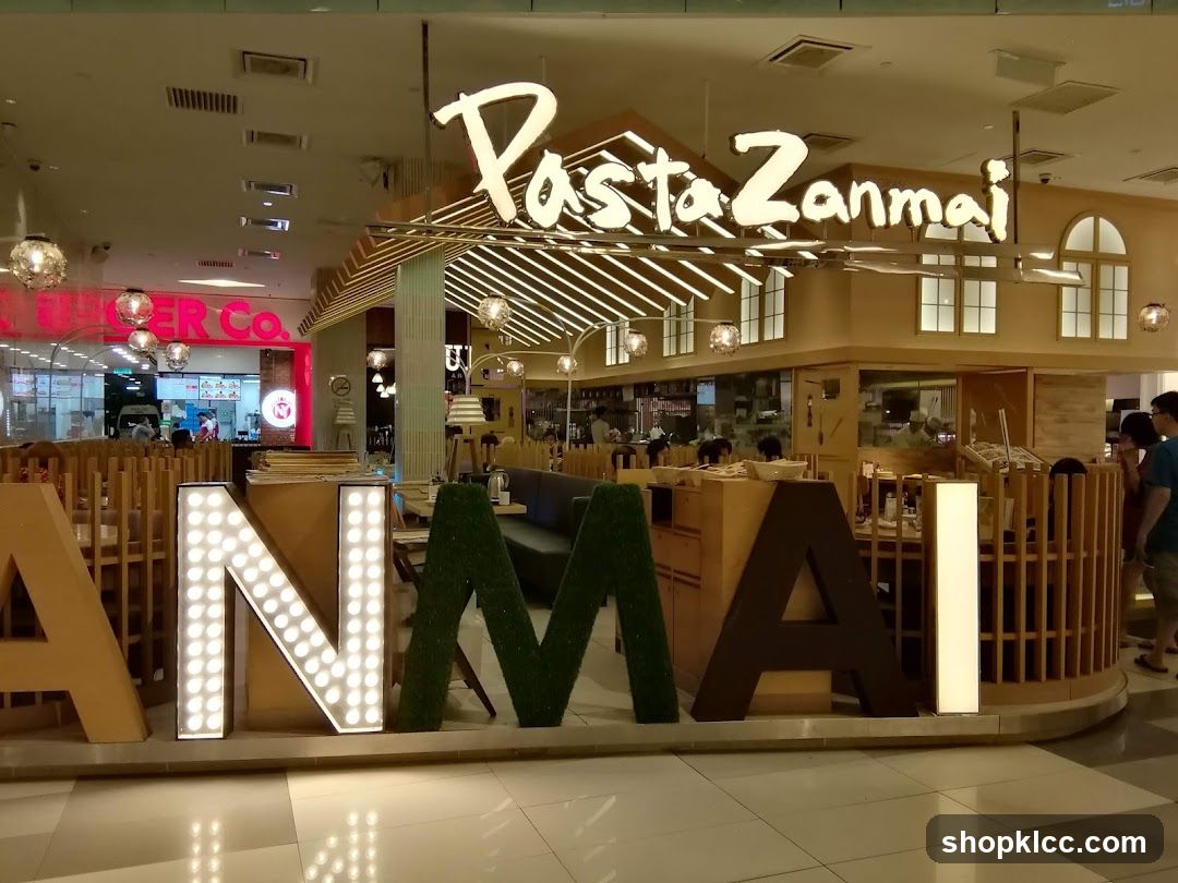 Pasta Zanmai Interior View