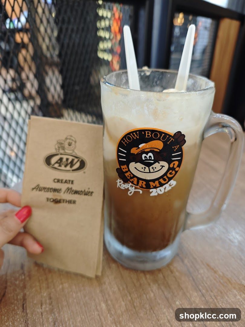 Iced Coffee with Bear Mug Logo
