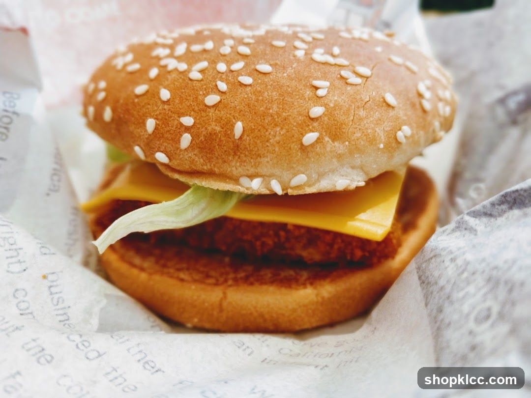 Sesame Seed Burger