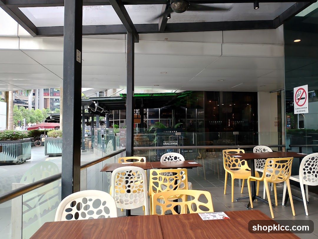 Outdoor Cafe Seating Area