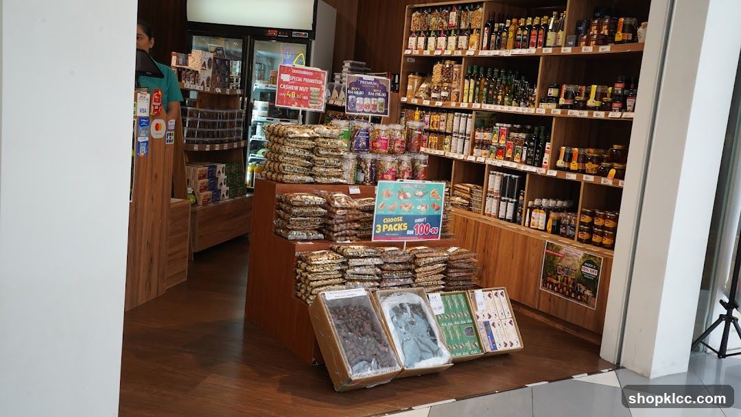 Grocery Store Interior Display