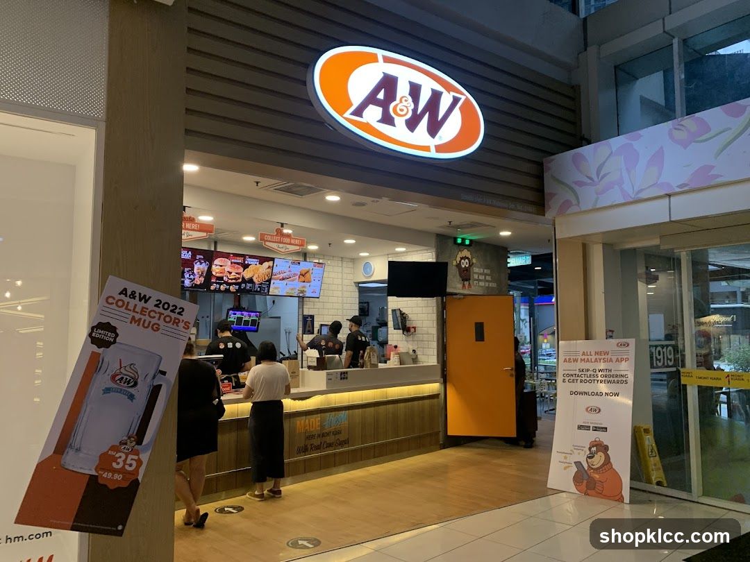 A&W Food Hall Entrance